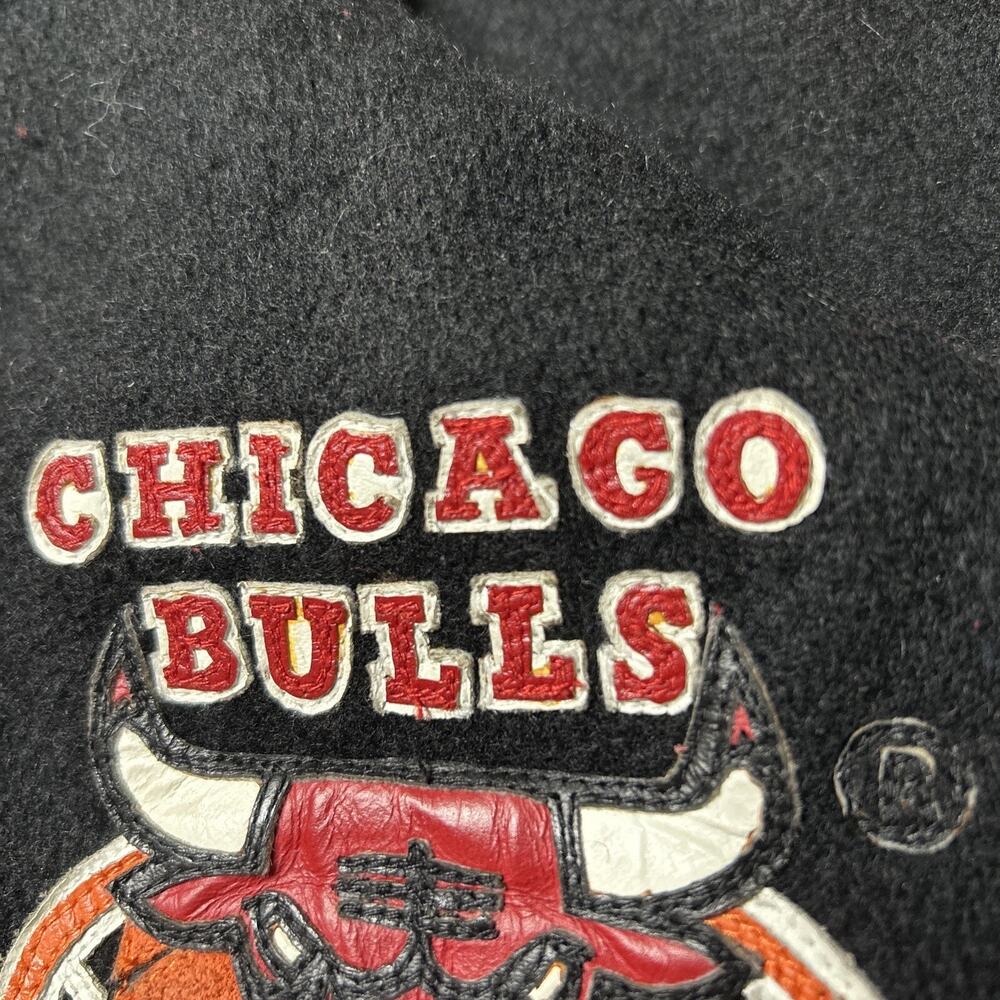 3XLT Jeff Hamilton VINTAGE 72-10 Chicago Bulls Air Jordan 96 NBA champion Jacket - Picture 7 of 16